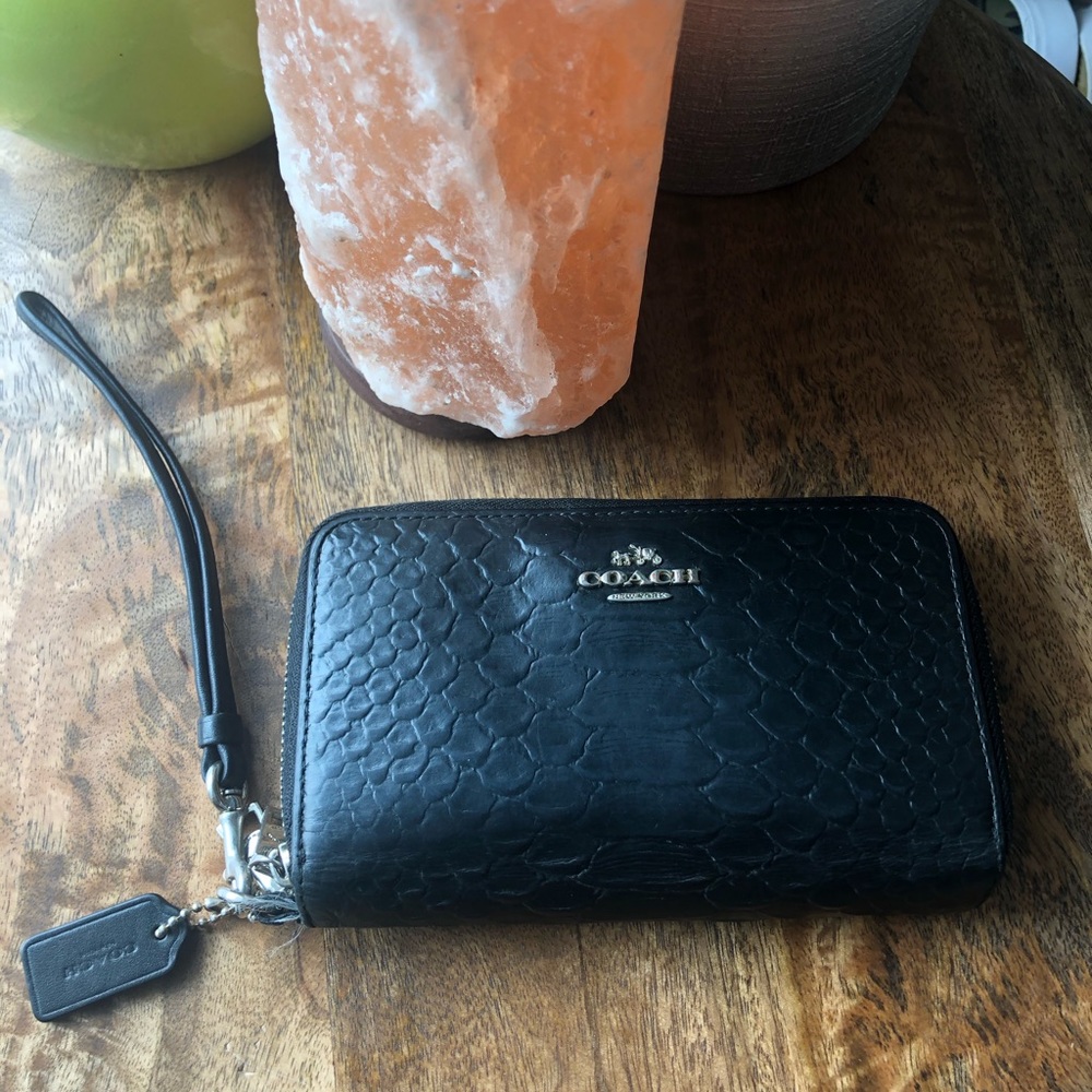 Coach wallet wristlet